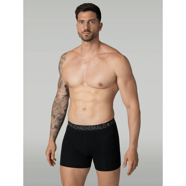 Muchachomalo Heren 7-pack boxershorts light cotton LCSOLID1010-153 large Muchachomalo Heren 7-pack boxershorts light cotton LCSOLID1010-153 large
