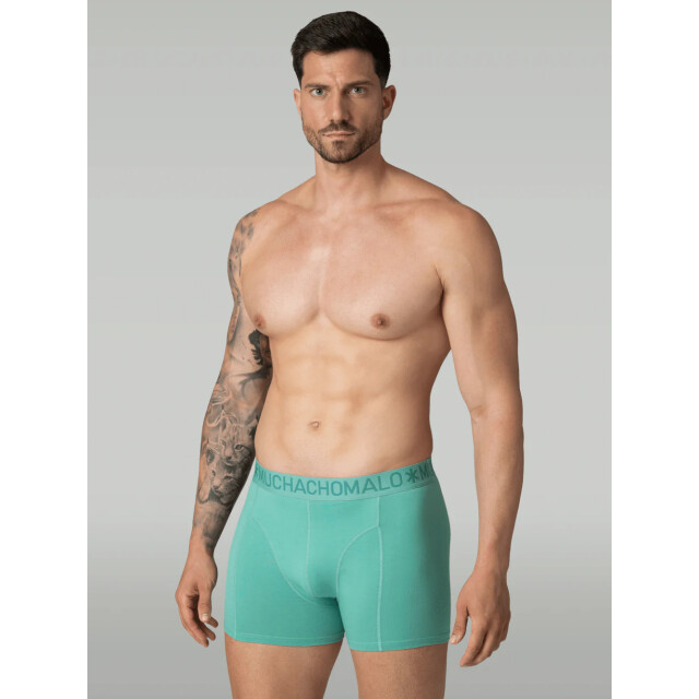 Muchachomalo Heren 5-pack boxershorts light cotton LCSOLID1010-143 large Muchachomalo Heren 5-pack boxershorts light cotton LCSOLID1010-143 large
