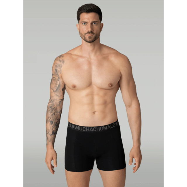 Muchachomalo Heren 7-pack boxershorts light cotton LCSOLID1010-153 large Muchachomalo Heren 7-pack boxershorts light cotton LCSOLID1010-153 large