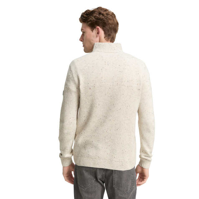 Tom Tailor Structured mix knit troyer 1048713 large