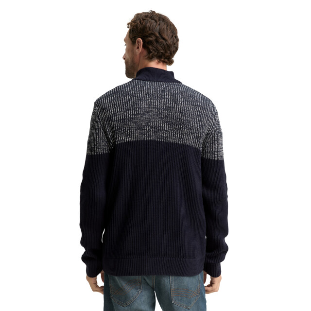 Tom Tailor Plated knit troyer 1048747 large