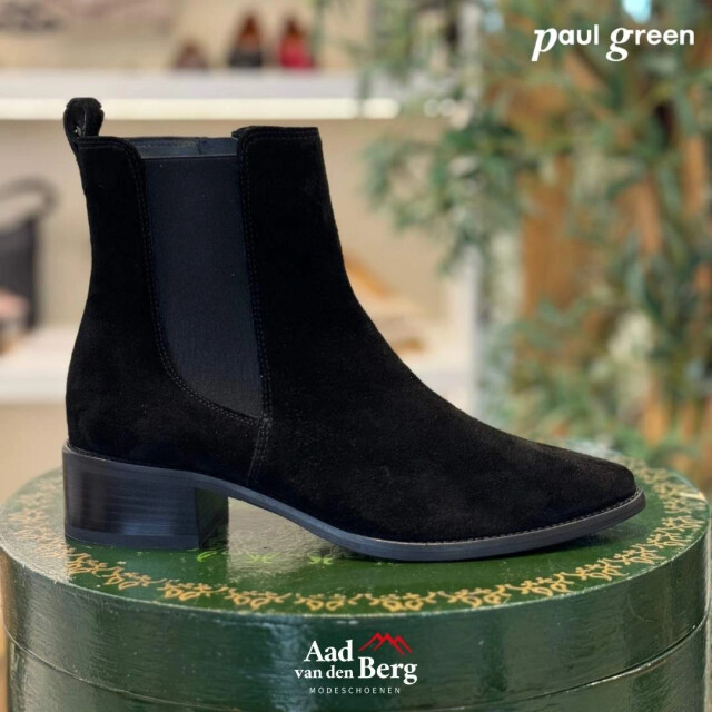Paul Green 8271 Enkellaarzen Zwart 8271 large