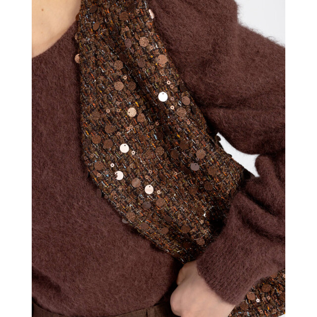 Aaiko Gilet narin tweed pes 5 Aaiko Gilet NARIN TWEED PES 5 large