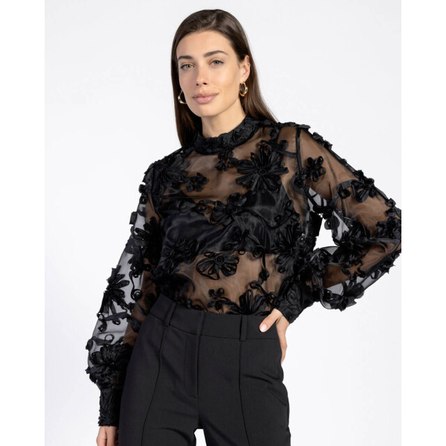 Aaiko Blouse lange mouw lucia flower pes Aaiko Blouse lange mouw LUCIA FLOWER PES large