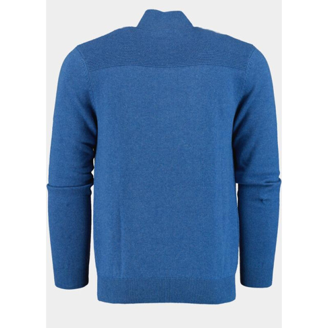 Bos Bright Blue Scotland blue half zip harvey half zip spe25305ha28sb/268 jeans blue 196286 large