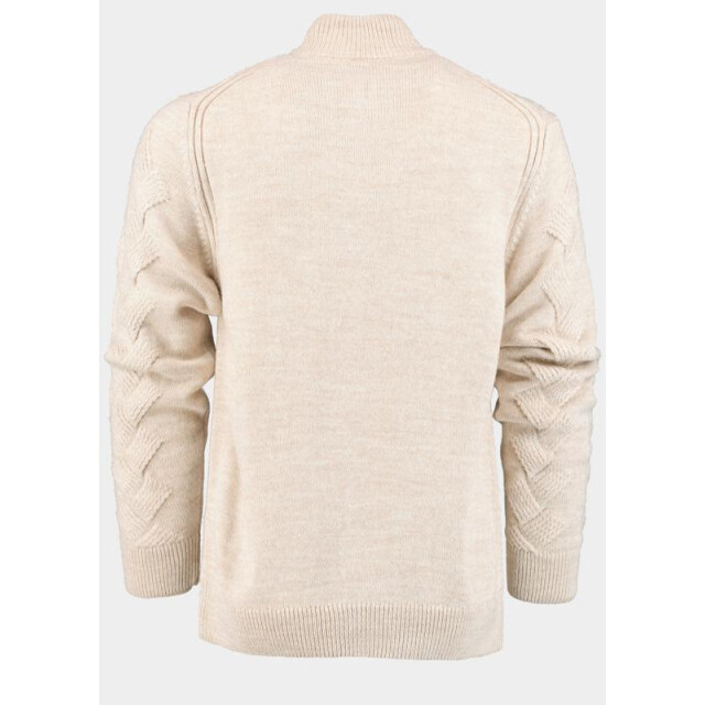 Innocente Half zip met stoere ingebreide kabel inct 1151/ 191381 large