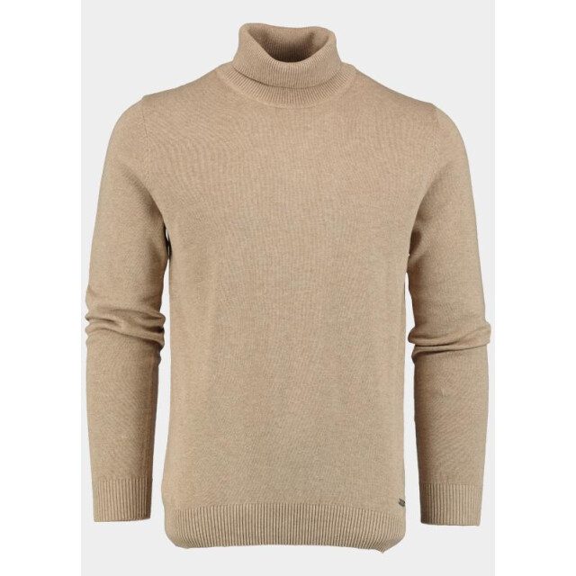 Bos Bright Blue Coltrui dex rollneck pullover uni 25305de03bo/820 sand 199323 large