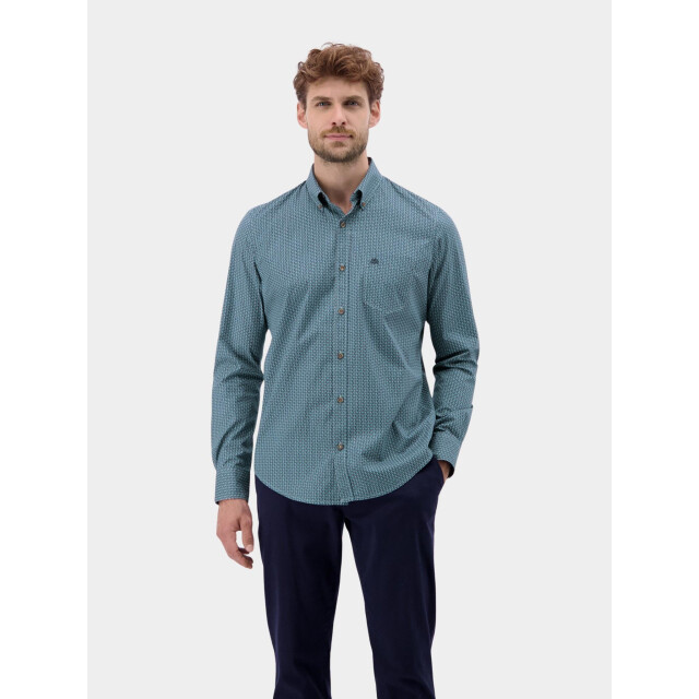 Lerros Casual hemd lange mouw 2591155/429 191105 large
