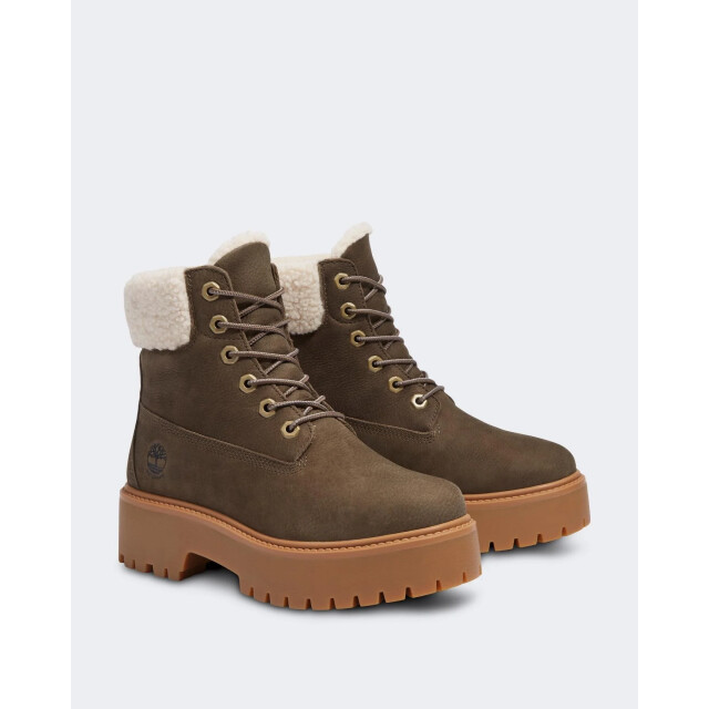 Timberland Dames stone street boot TB0A2PU6W011-Dark Brown large