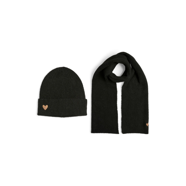 Pieces Dames wintermuts + sjaal gebreid pcniva giftbox 17161249 large