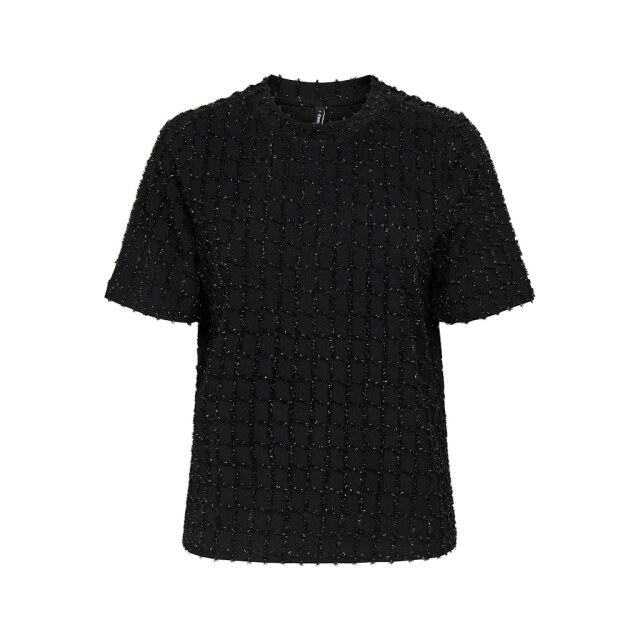 Only Onlines life 24 o-neck glitter top jrs - 4339.80.0039 large