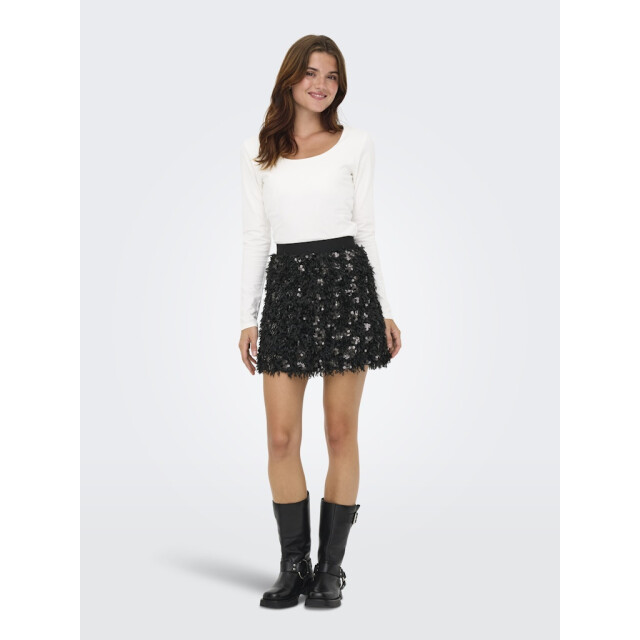 Only Onlpaola short feather skirt box jrs - 4469.80.0004 large