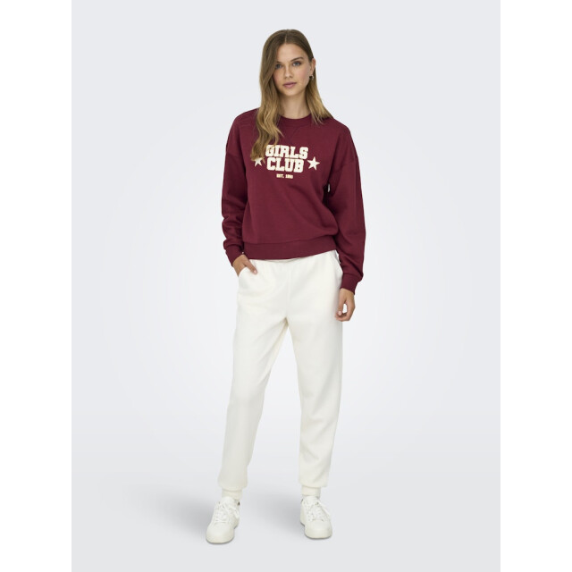 Only Onljo ls print box bf swt bordeaux 4209.47.0021 large