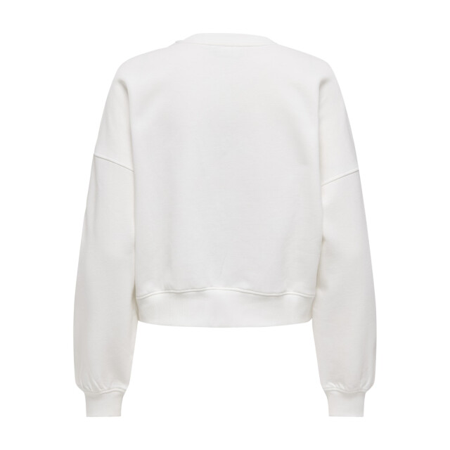 Only Onlkiara ls o-neck pearl swt off-white 4209.02.0015 large