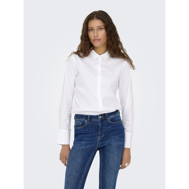 Only Onlbecs pearl fitted shirt wvn - 4309.01.0027 large