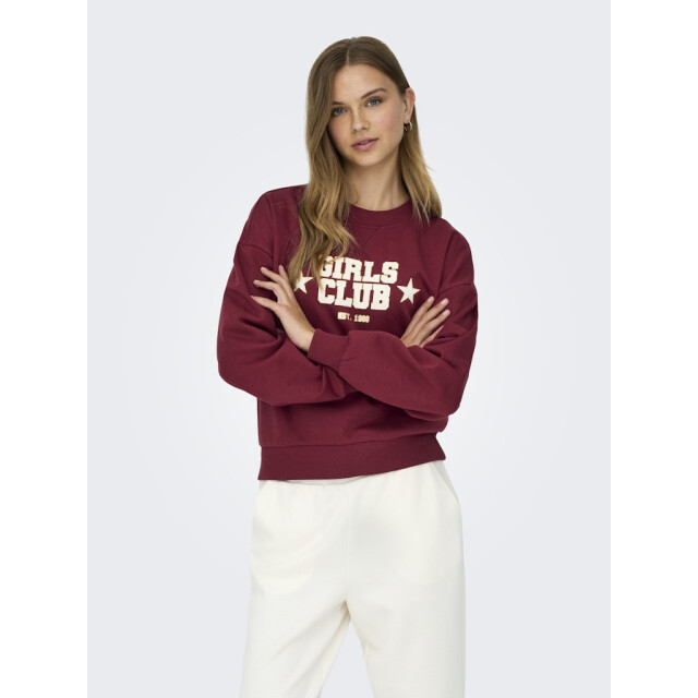 Only Onljo ls print box bf swt bordeaux 4209.47.0021 large