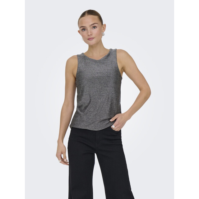 Jacqueline de Yong Jdyanni sl o neck tank top jrs dia zilverkleurig 4381.97.0037 large