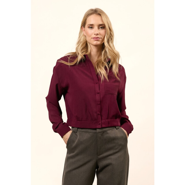 Lofty Manner Blouse astrid bordeaux 4309.47.0004 large