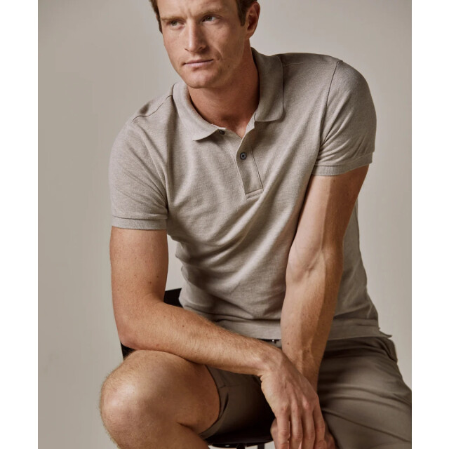 Profuomo Ppwd10019c prufuomo polo ss licht beige PPWD10019C large