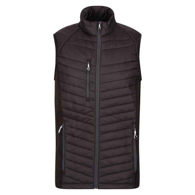 Regatta Heren navigate gewatteerd hybride gilet UTLT225_blacksealgrey large