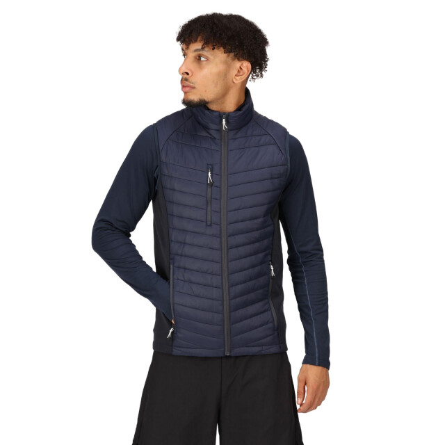 Regatta Heren navigate gewatteerd hybride gilet UTLT225_navysealgrey large