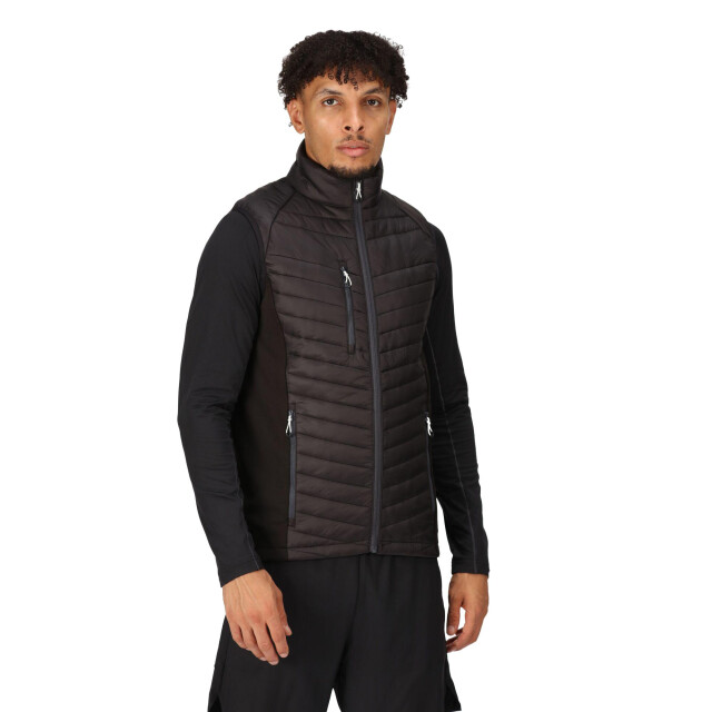 Regatta Heren navigate gewatteerd hybride gilet UTLT225_blacksealgrey large