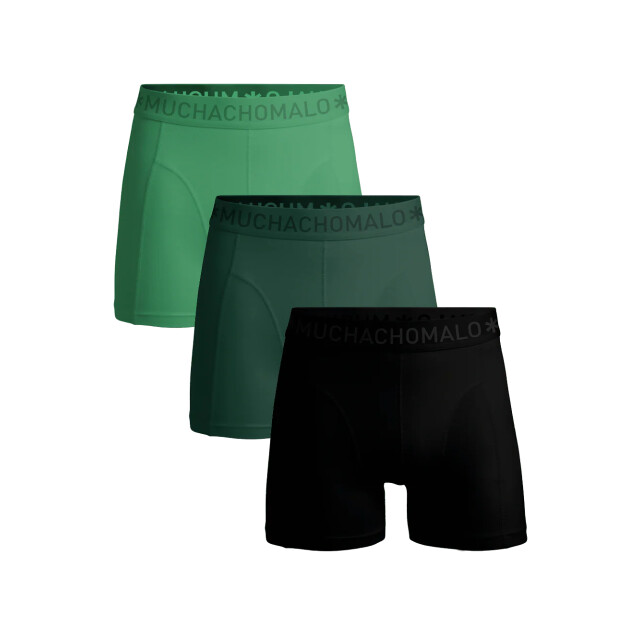 Muchachomalo Jongens 3-pack boxershorts SOLID1010-779J large
