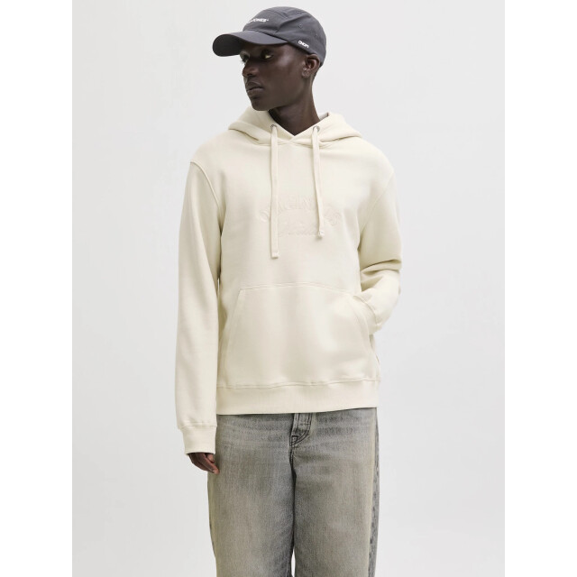 Jack & Jones Heren hoodie jorbleecker off-white 12285796-Antique White JJ large
