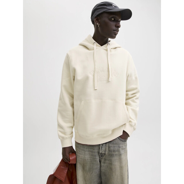 Jack & Jones Heren hoodie jorbleecker off-white 12285796-Antique White JJ large