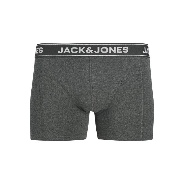 Jack & Jones Heren boxershorts trunks jacblack friday 3-pack multicolor 12265404-Dark Grey Melange large