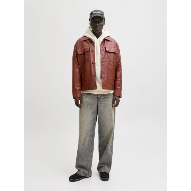 Jack & Jones Heren hoodie jorbleecker off-white 12285796-Antique White JJ large