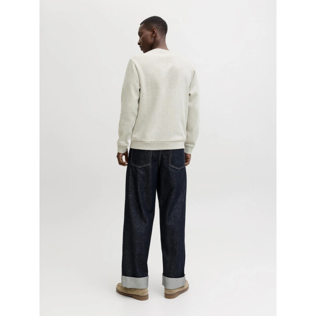 Jack & Jones Heren kersttrui jjchristmas 12279225-White Melange large