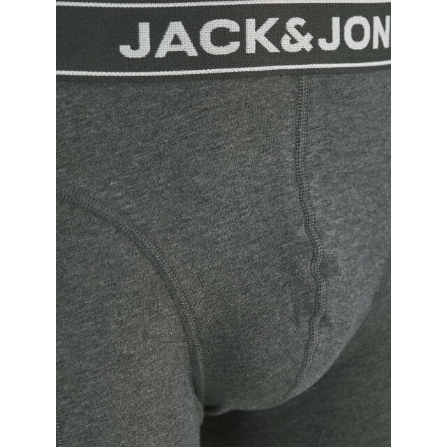 Jack & Jones Heren boxershorts trunks jacblack friday 3-pack multicolor 12265404-Dark Grey Melange large