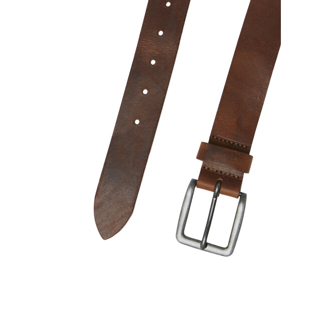 Jack & Jones Heren riem jacvictor leer 12152757-Mocha Bisque large