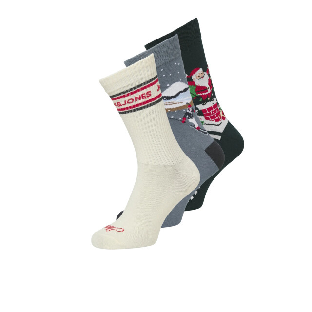 Jack & Jones Heren sokken adventskalender 24-paar giftbox kerst 12180972-AW25 large