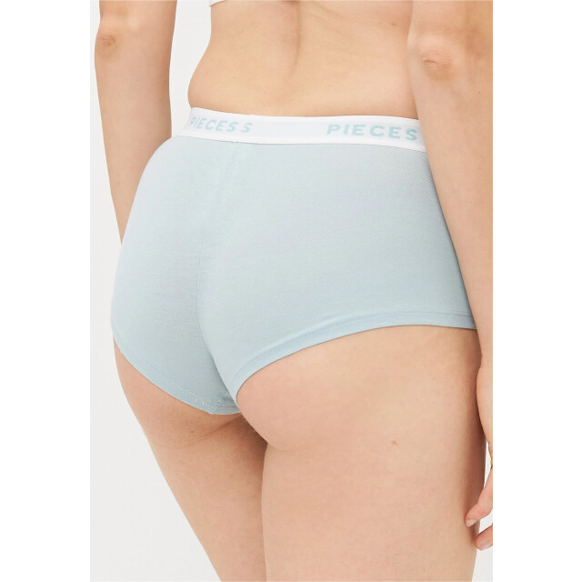 Pieces Dames hipsters 4-pack pclogo effen 17106857 large