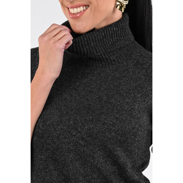 Emotions pullover rollneck ss lurex 225113l 212 antra mel 06711.980.0005 large