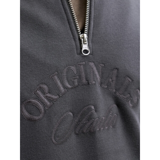 Jack & Jones jorbleecker branding sweat high nec 12285802 asphalt 05735.940.0022 large