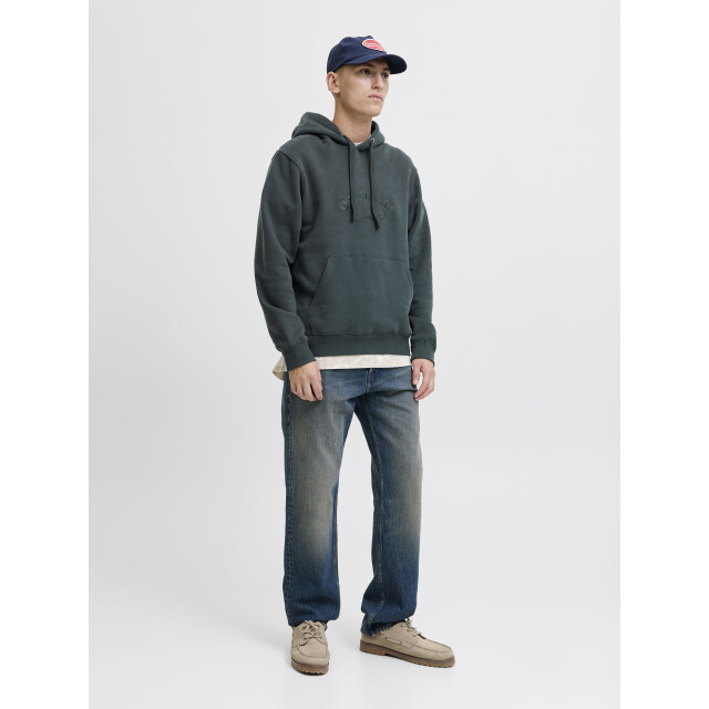 Jack & Jones jorbleecker branding sweat hood bf 12285796 forest river 05734.369.0037 large