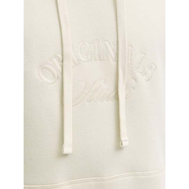 Jack & Jones jorbleecker branding sweat hood bf 12285796 antique white 05734.112.0017 large