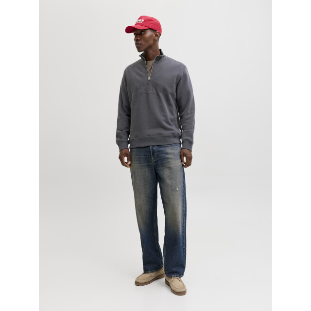 Jack & Jones jorbleecker branding sweat high nec 12285802 asphalt 05735.940.0022 large