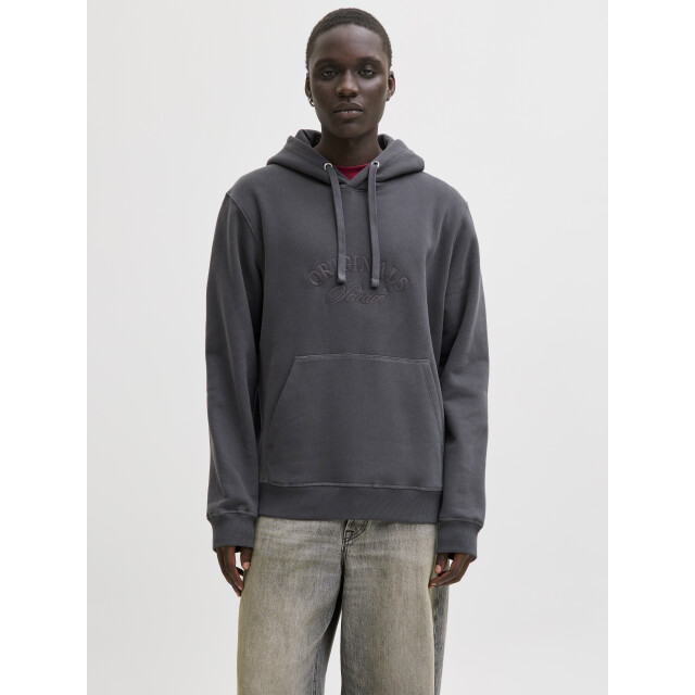 Jack & Jones jorbleecker branding sweat hood bf 12285796 asphalt 05734.940.0033 large