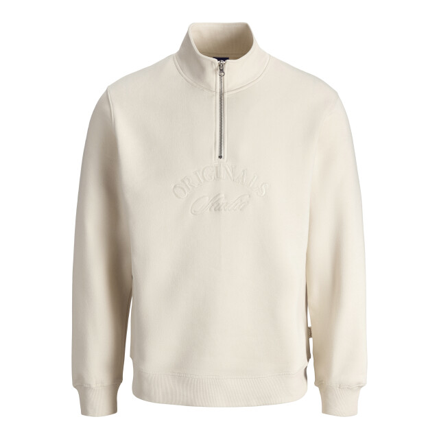 Jack & Jones jorbleecker branding sweat high nec 12285802 antique white 05735.112.0006 large