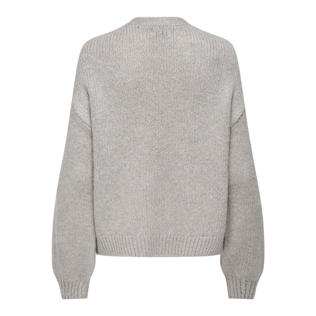 Jacqueline de Yong dinea l/s solid cardigan knt 15268468 chateau gray 06741.185.0008 large