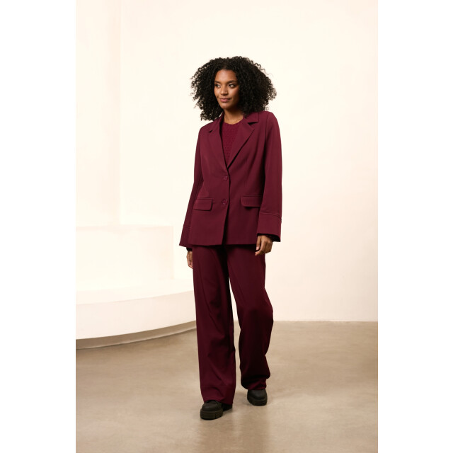 Lofty Manner qk33 trouser hilda 256 burgundy red 06541.670.0003 large