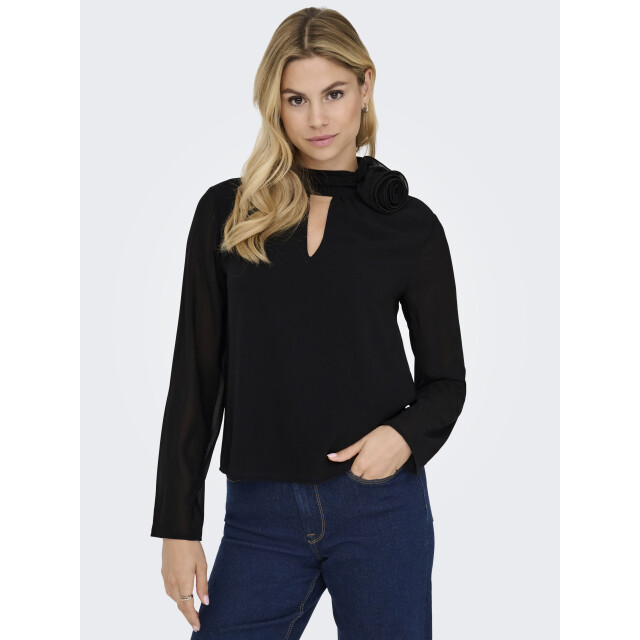 Jacqueline de Yong nomi l/s high neck rose top wvn 15361373 - 06615.991.0253 large