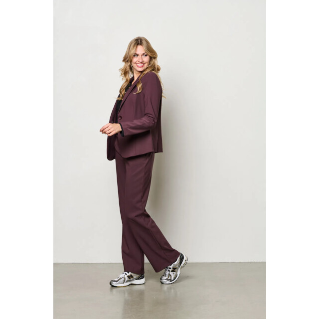 &Co Woman Patrice pants- PATRICE -AUBERGINE large