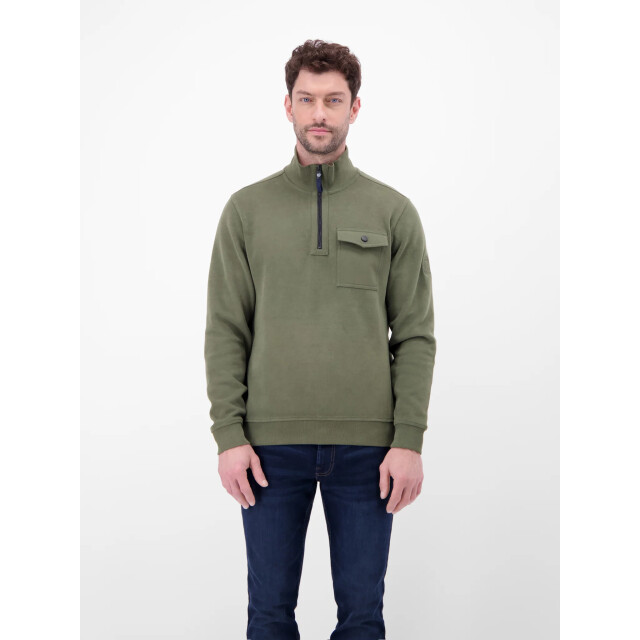Lerros Heren trui 25o4443 661 nordic olive Lerros Trui 25O4443 661NordicOlive large