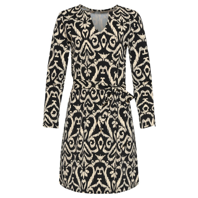 Smashed Lemon 25816 – jurk met abstract ruitdessin | 25816-999-720 large