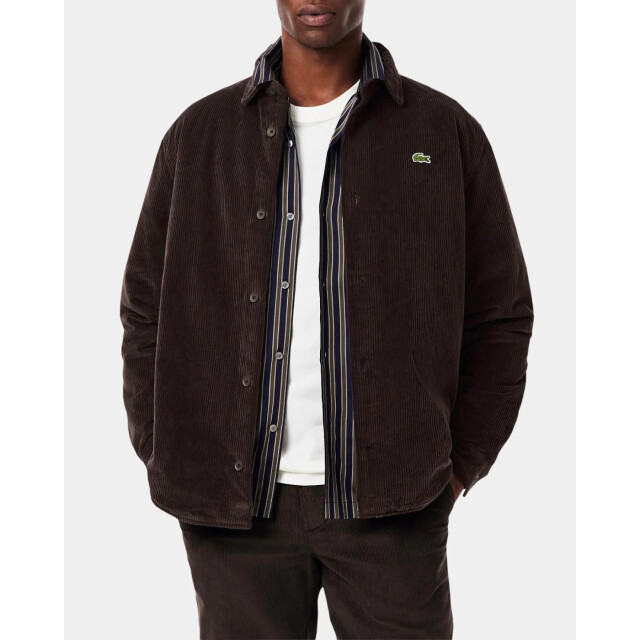 Lacoste Heren 1hc2 men's l/s woven shirt CH3512-SKB large
